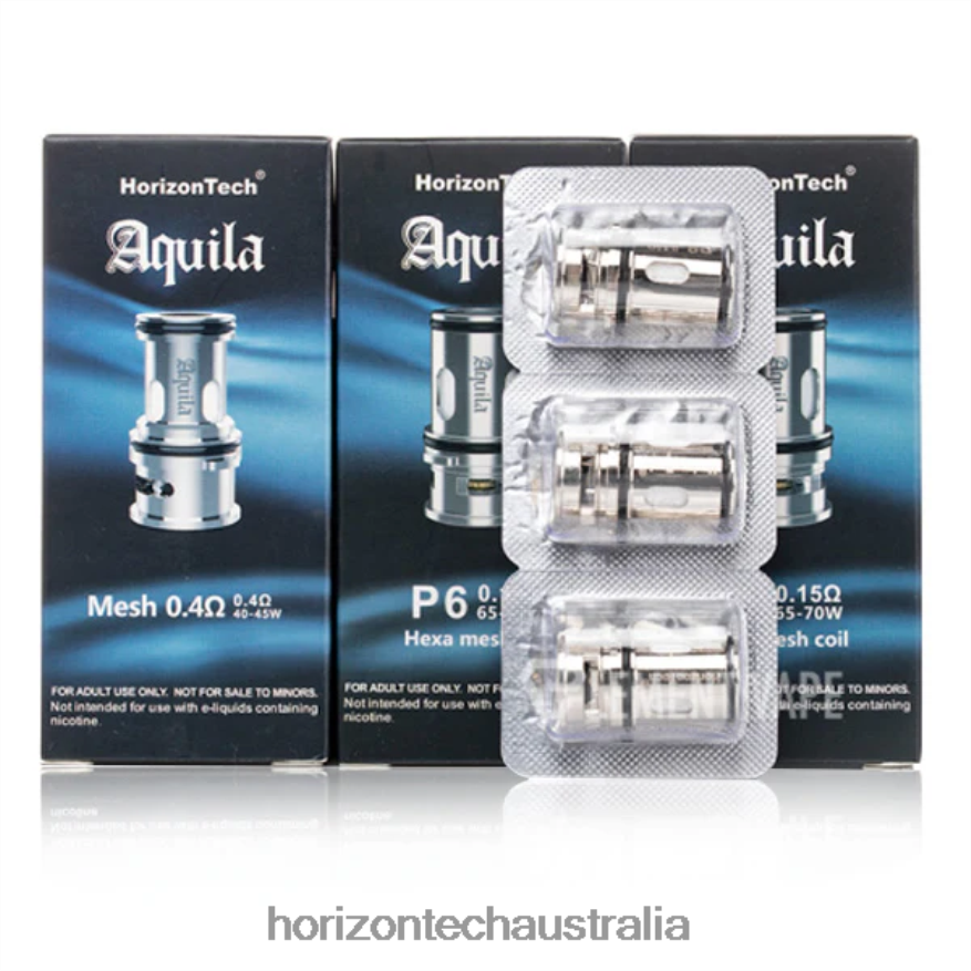 HorizonTech Aquila Coil (3-Pack) VJ2DVJ183 P6 - 0.15ohm (3-pack) - HorizonTech Vape