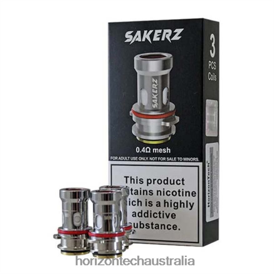 HorizonTech Sakerz Coils (3-Pack) VJ2DVJ159 0.4ohm (3-Pack) - HorizonTech Vape Australia