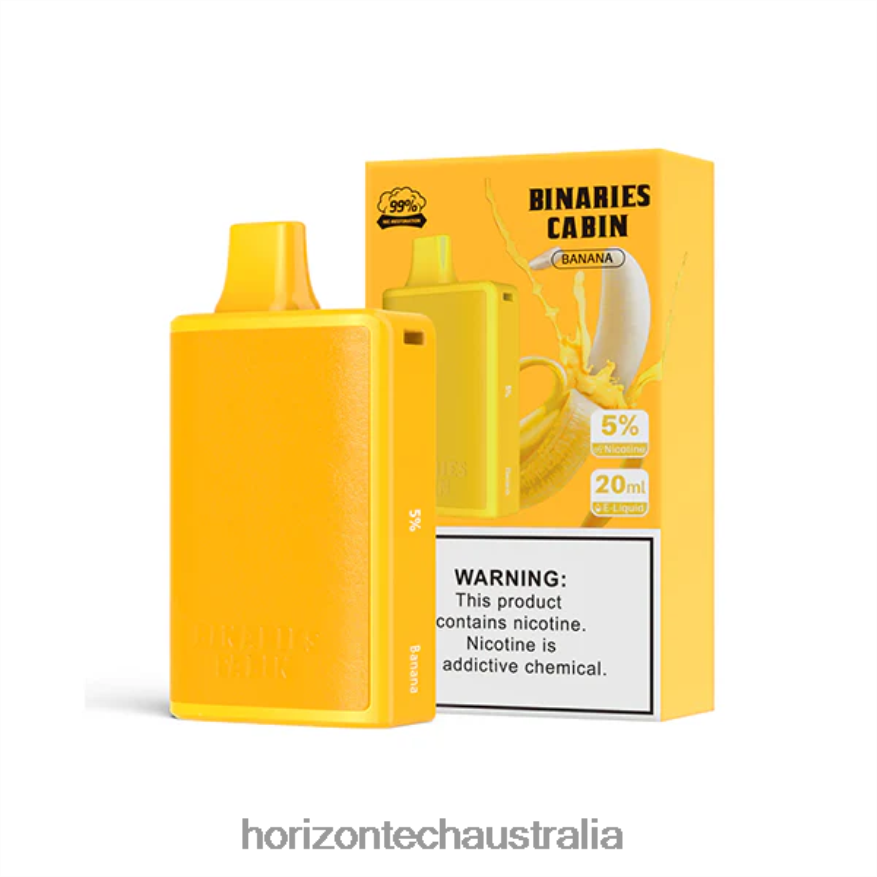 HorizonTech Binaries Cabin Disposable 20mL VJ2DVJ2 Banana - Horizon Tech Vape Tank