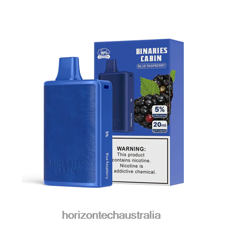 HorizonTech Binaries Cabin Disposable 20mL VJ2DVJ53 Blue Raspberry - HorizonTech Vape