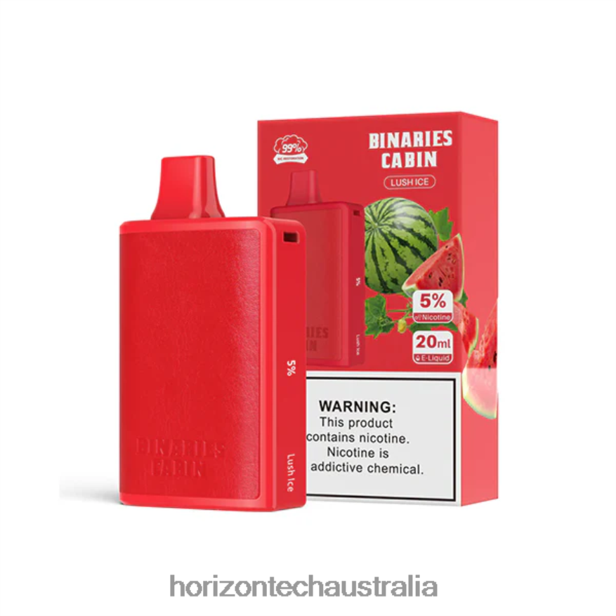 HorizonTech Binaries Cabin Disposable 20mL VJ2DVJ59 Lush Ice - HorizonTech Vape Australia