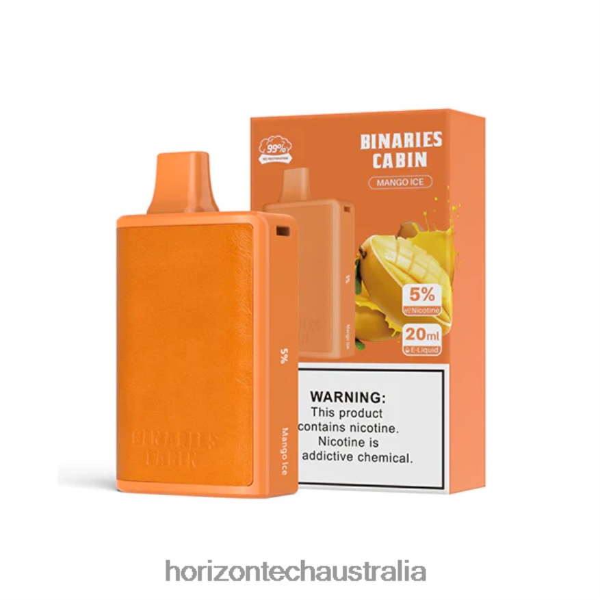 HorizonTech Binaries Cabin Disposable 20mL VJ2DVJ61 Mango Ice - Horizon Tech Vape Coils
