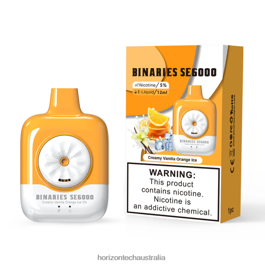 Creamy Vanilla Orange Ice