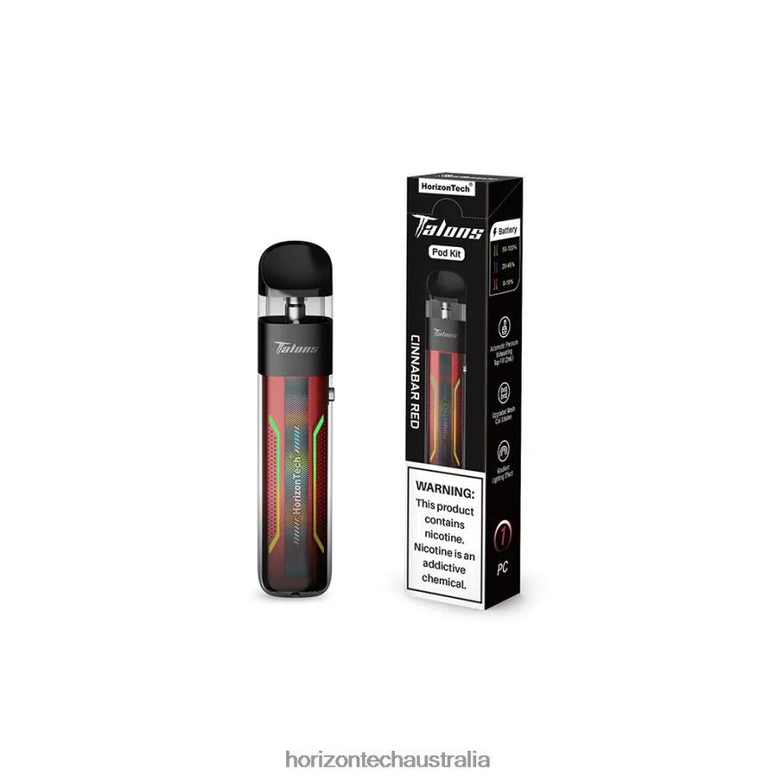 HorizonTech Talons Pod System VJ2DVJ198 Cinnabar Red - Horizon Tech Vape