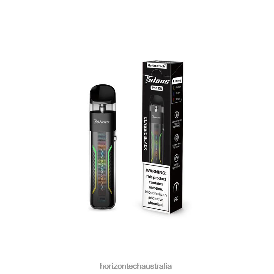 HorizonTech Talons Pod System VJ2DVJ20 Classic Black - Horizon Tech Company