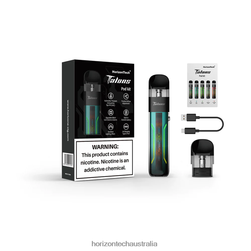 HorizonTech Talons Starter Kit VJ2DVJ203 Sky Blue - Horizon Tech Vape Coils
