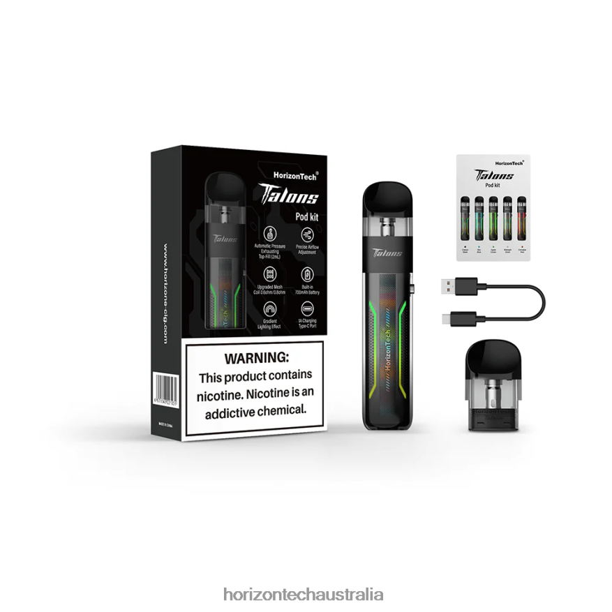 HorizonTech Talons Starter Kit VJ2DVJ21 Classic Black - Horizon Tech Vape Coils